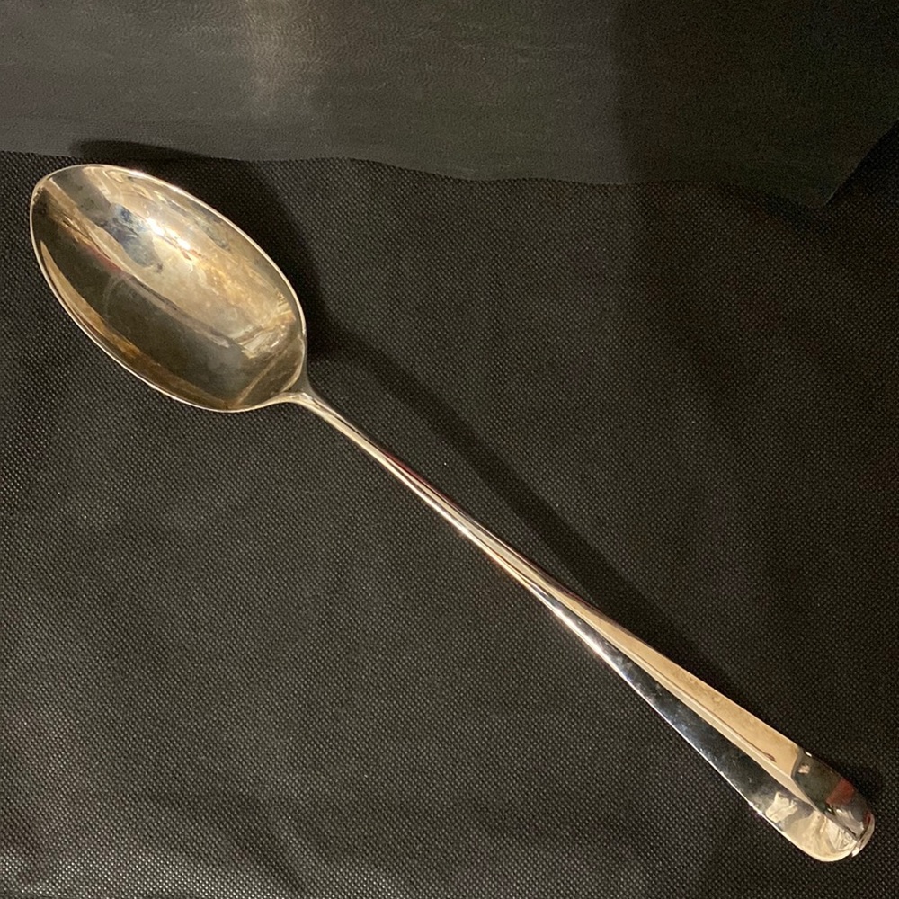 Vintage Eales 1779 Silver plate Serving Spoon Made In Italy
